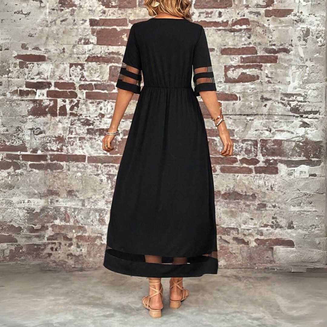 Amandine – Robe stylée avec effet masquant le ventre