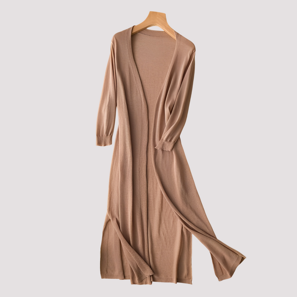 Fannie - Cardigan long décontracté pour femmes
