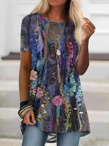 Rita - Blouse chic à manches courtes pour femmes
