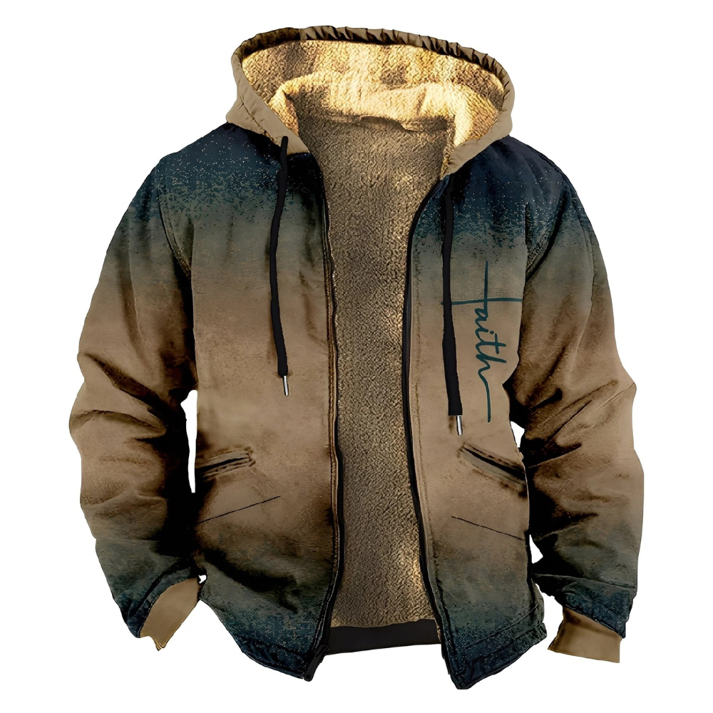 Mervin - Sweat à capuche chaud et coloré pour hommes