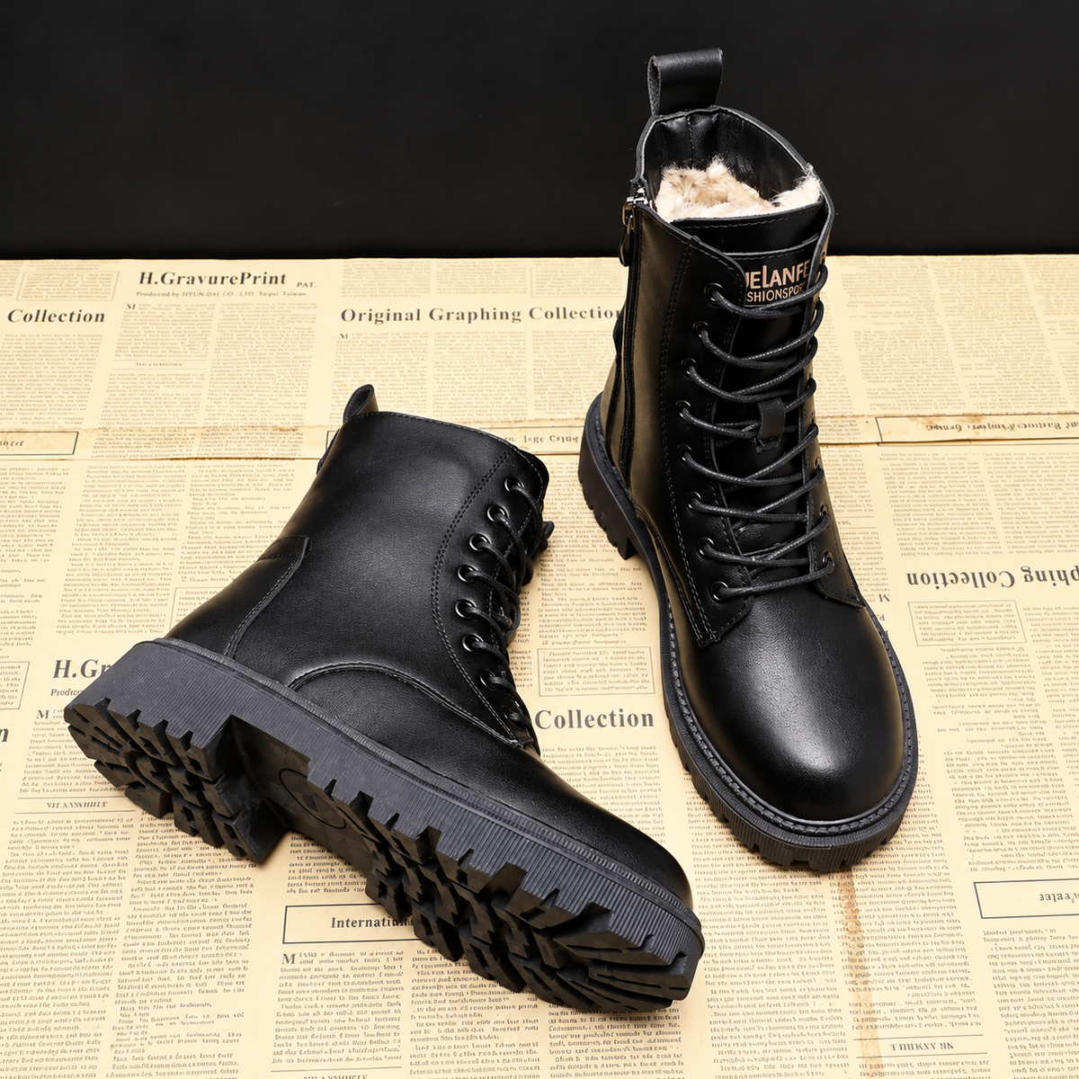 Delphine – Bottes d'hiver noires