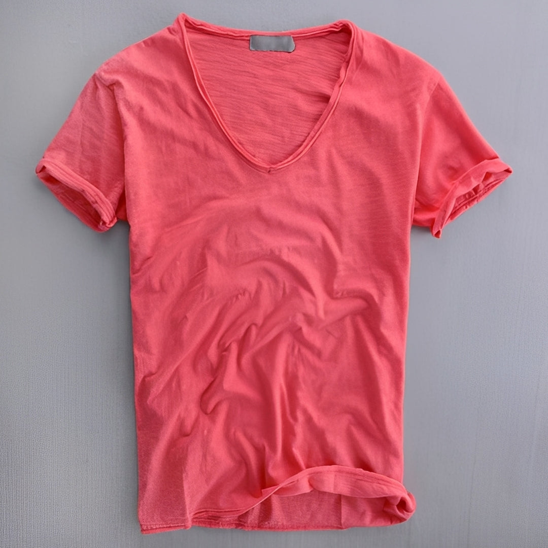 Lemuel - T-shirt estival décontracté pour homme
