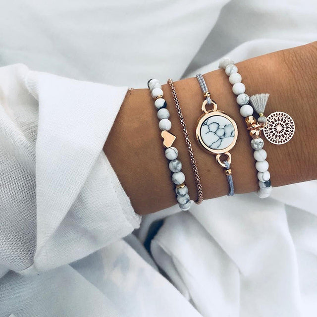 Nola – set de bracelets de luxe intemporels