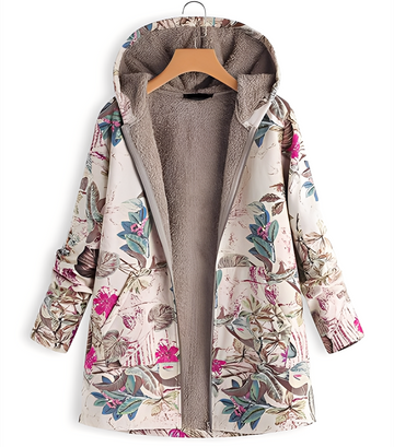 Jaslene - Classique, épaisse, chaude parka-veste pour femmes