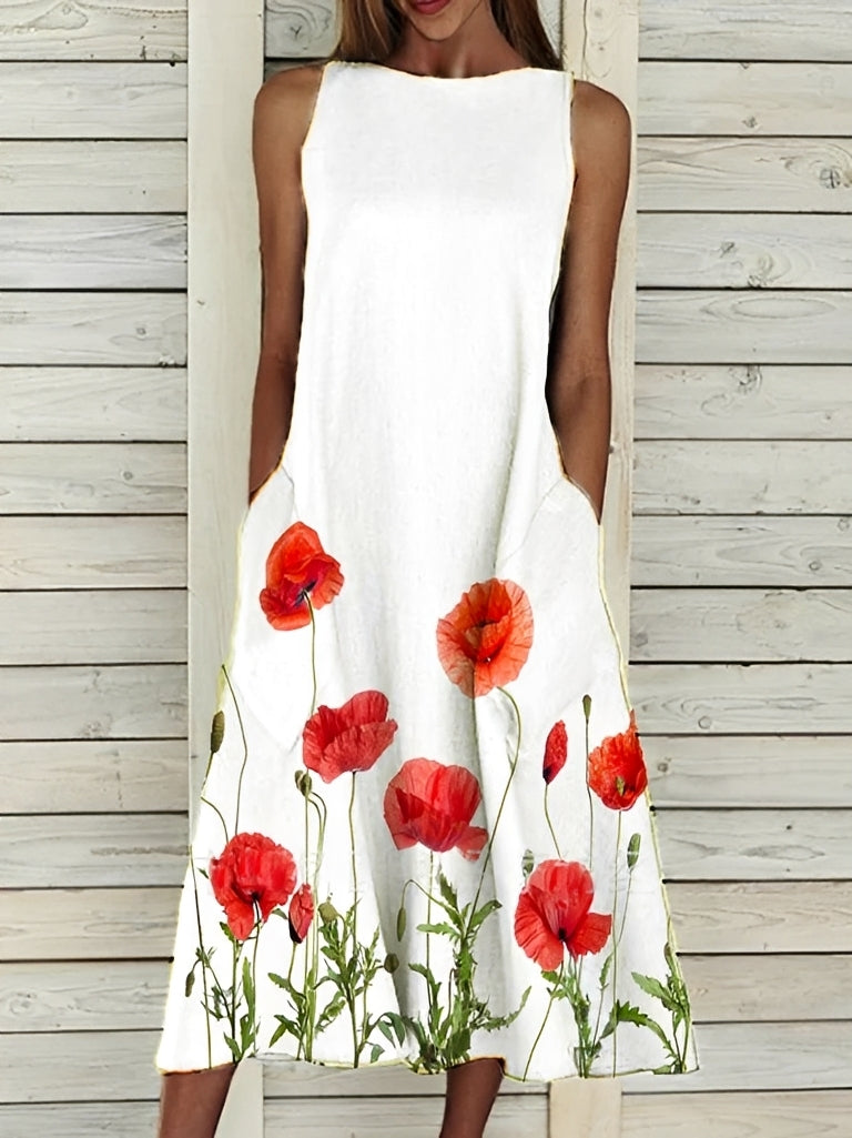 Josephine - Robe raffinée avec motif floral pour femmes