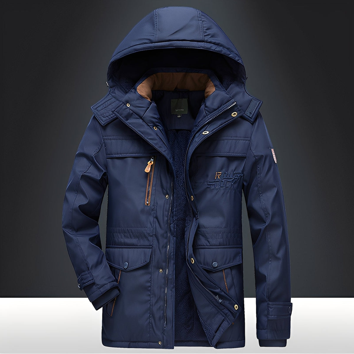 Roydon - Manteau confortable et durable avec capuche