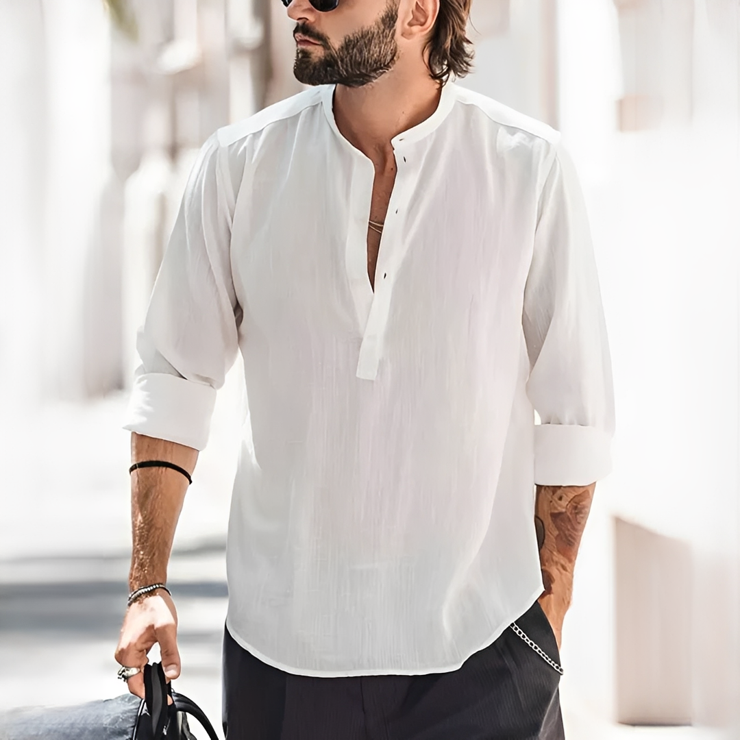 Enrico - Chemise légère et tendance pour l'été homme