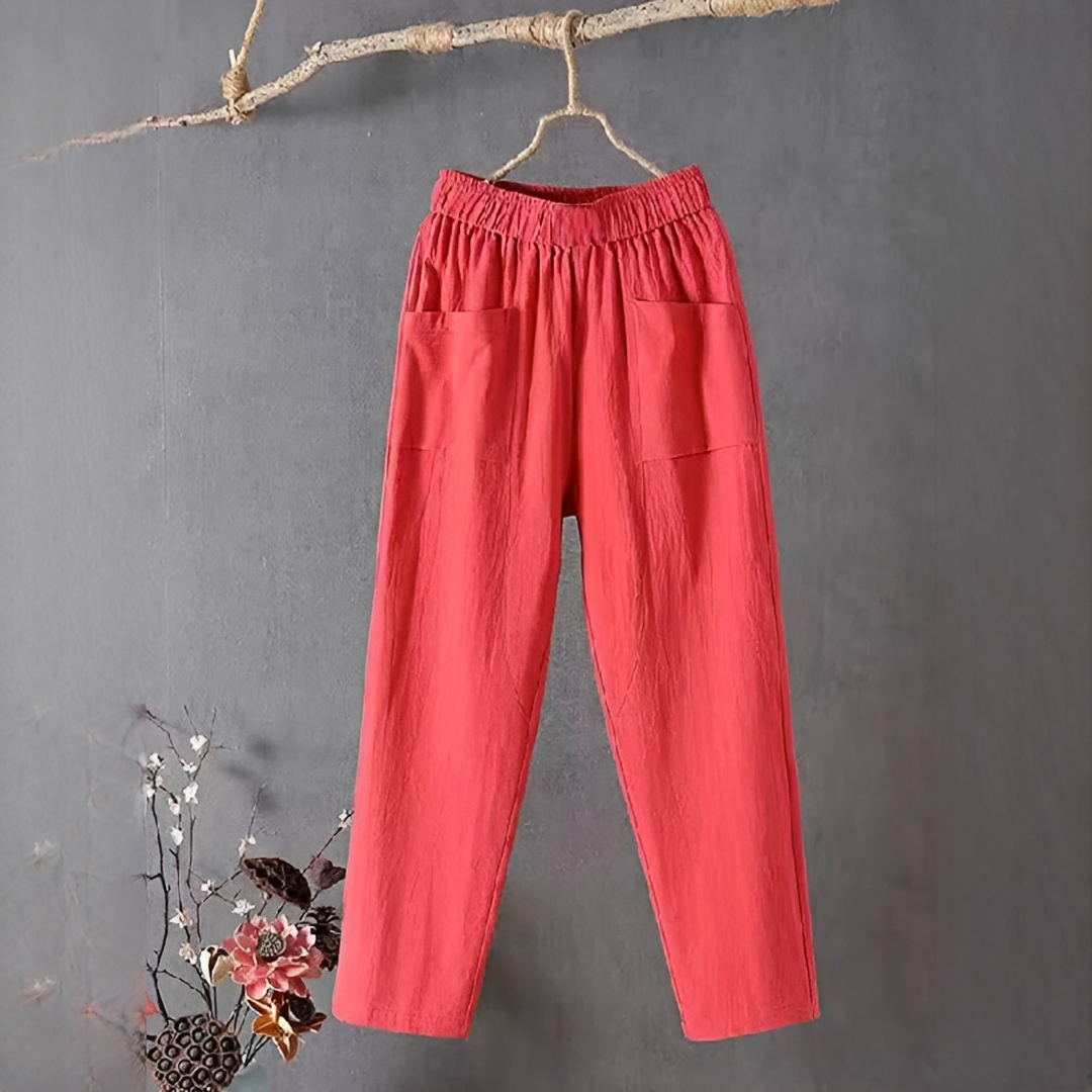 Rina - Un pantalon d'été chic pour femme