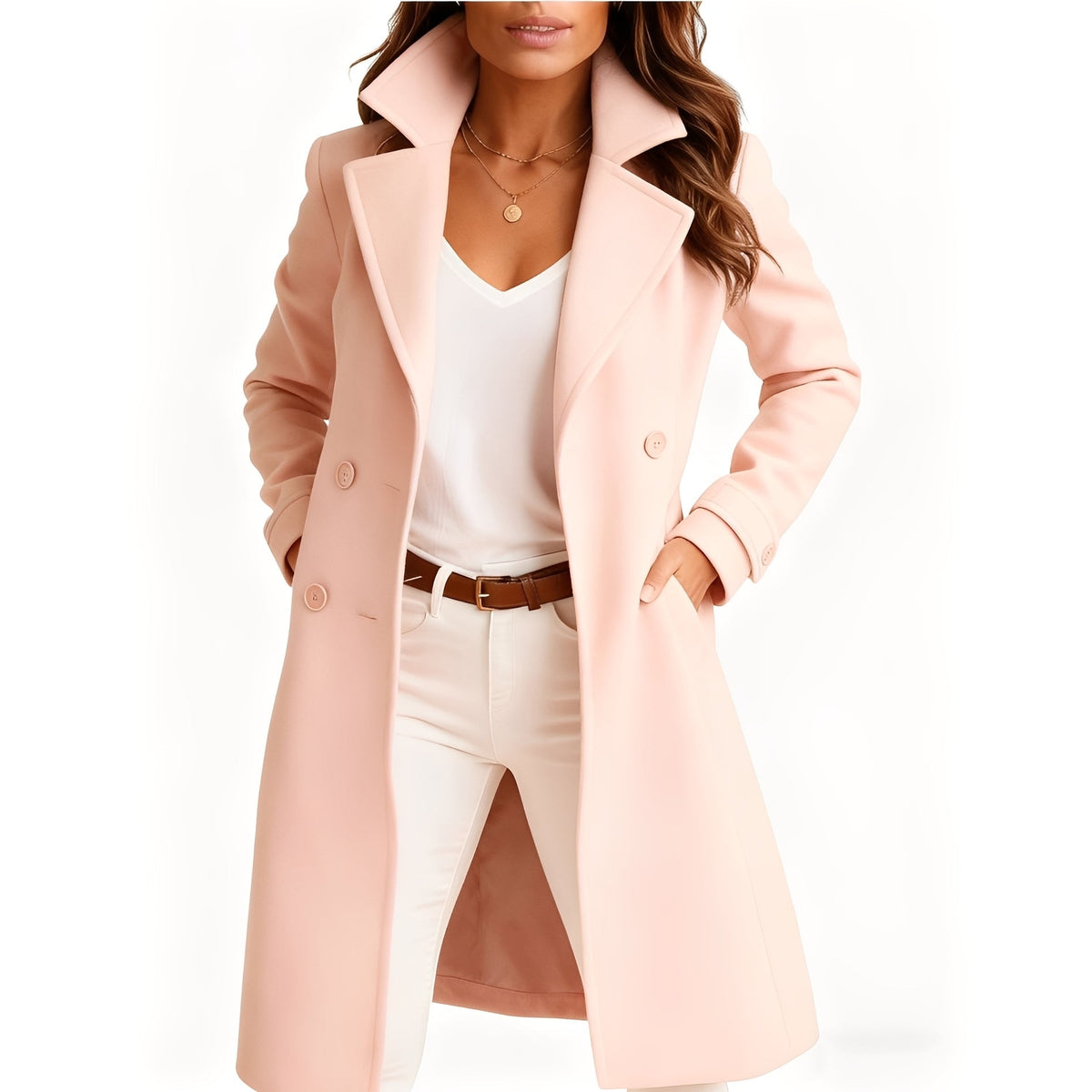 Camille - Manteau Élégant pour Femmes avec Poches