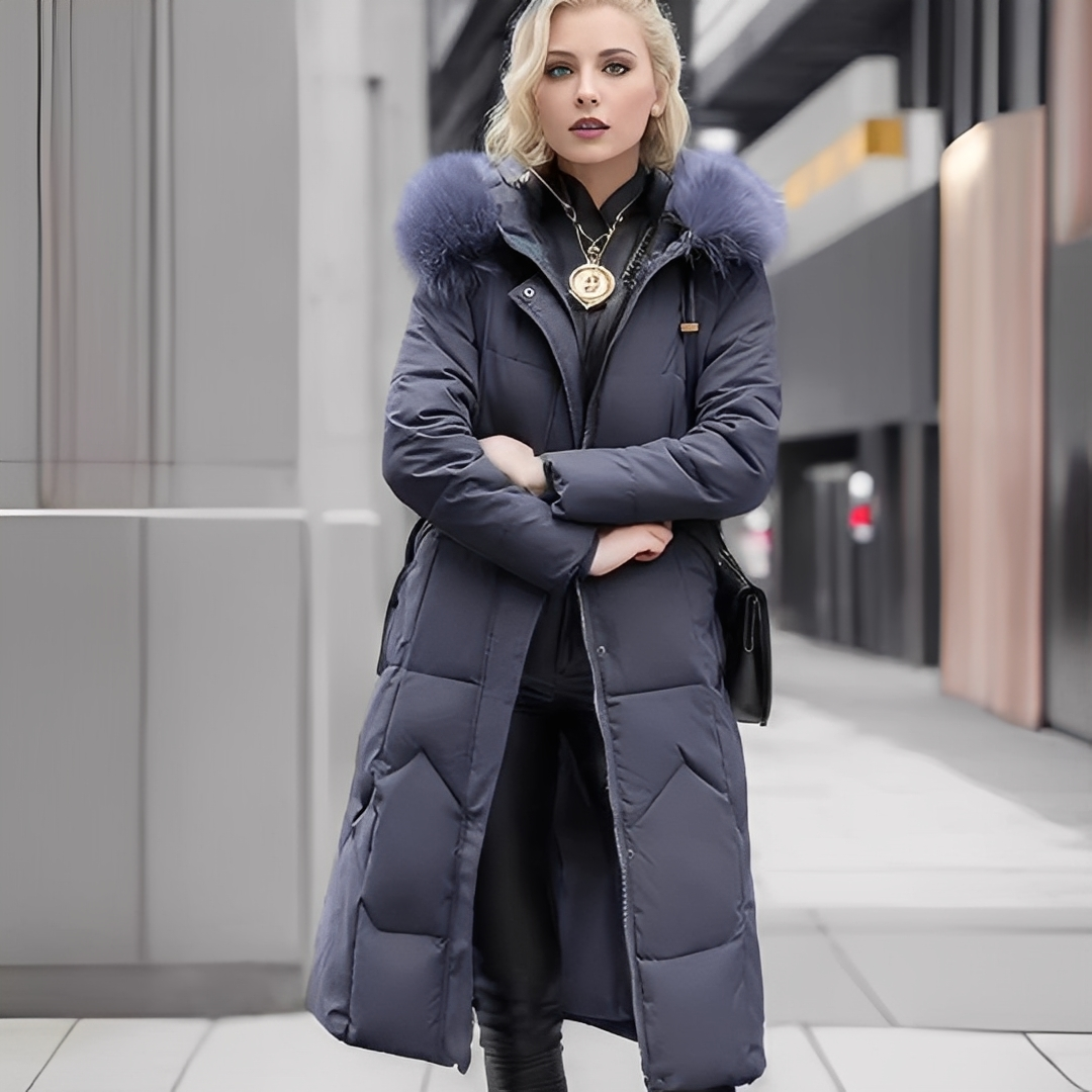 Marcellette - Manteau chic et chaud avec capuche