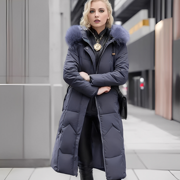Marcellette - Manteau chic et chaud avec capuche