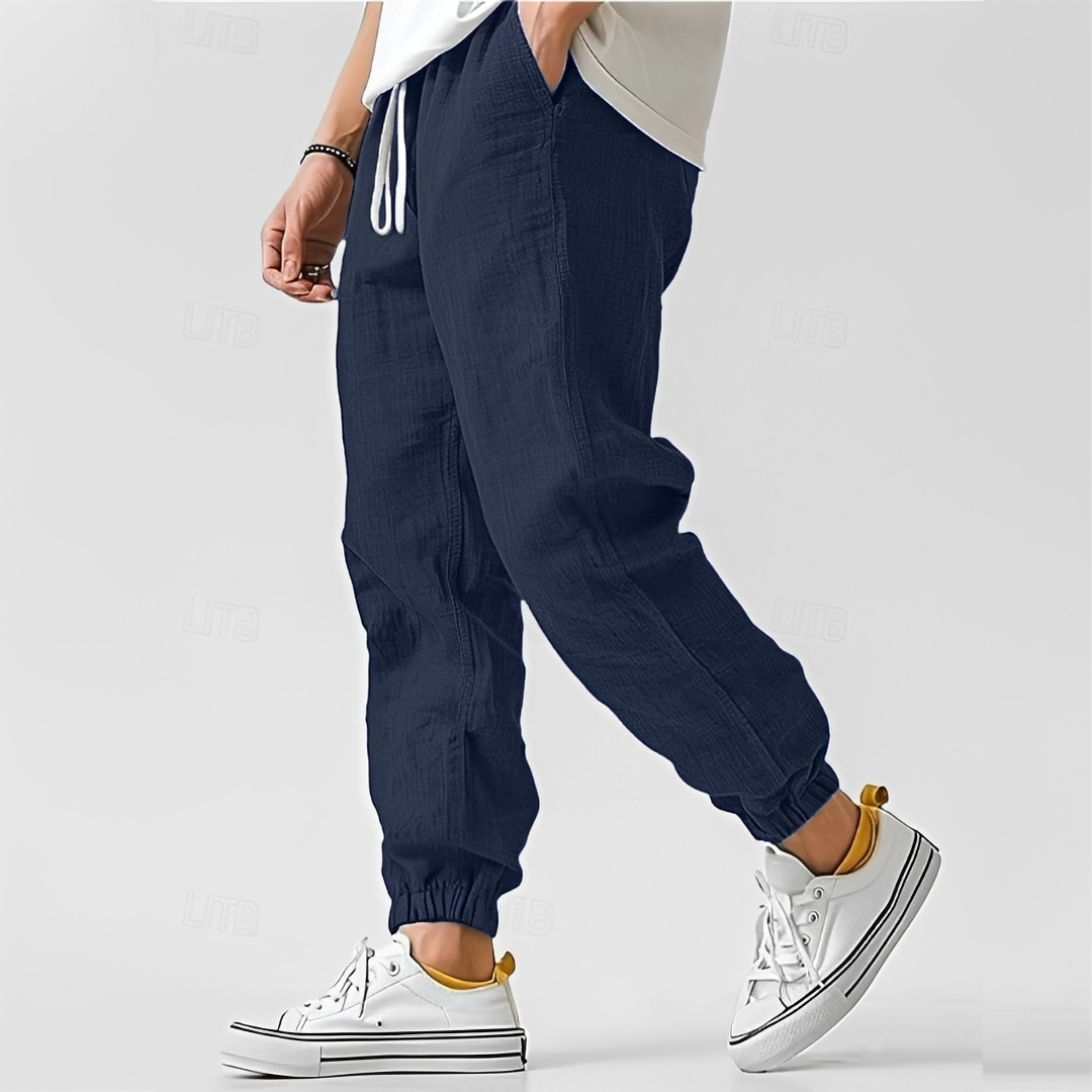 Robin - Un pantalon d'été chic et adaptable pour homme