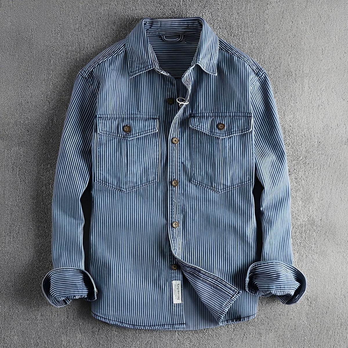 Justin - Chemise en jean classique pour hommes
