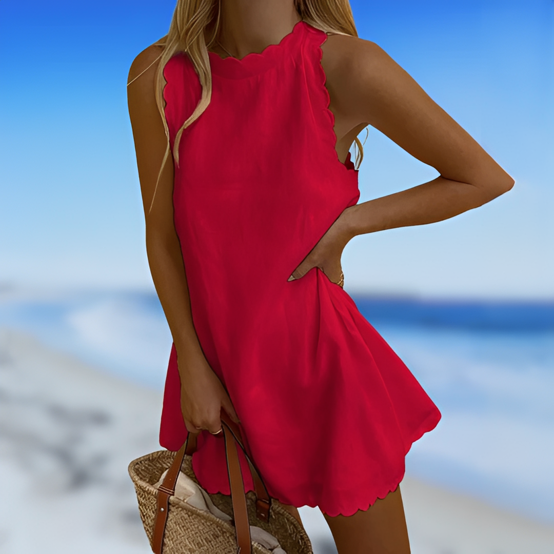 Adelle - Robe d'été tendance sans manches pour femme