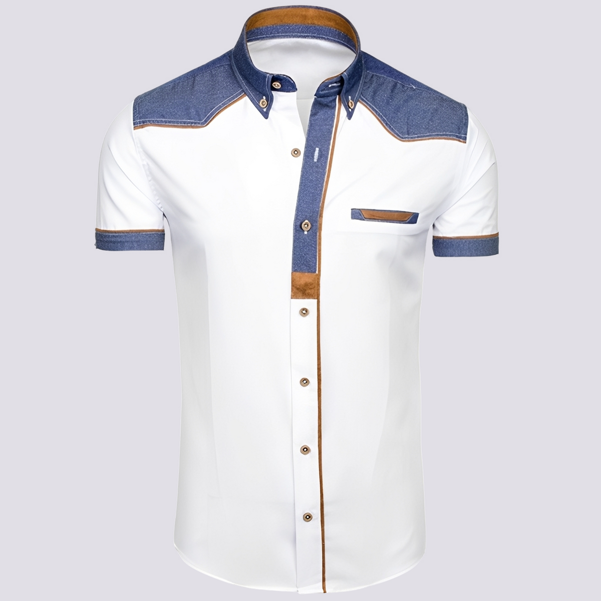 Frank - Polo en denim élégant pour femmes