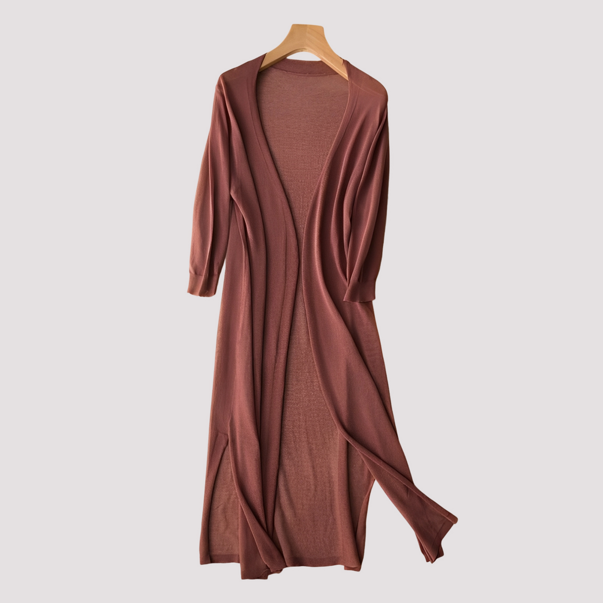 Fannie - Cardigan long décontracté pour femmes
