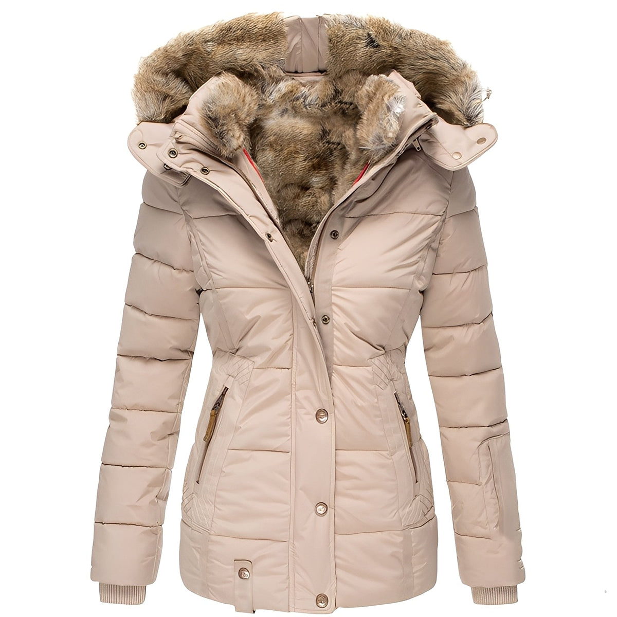 Romilly - Veste tendance et chaude avec capuche