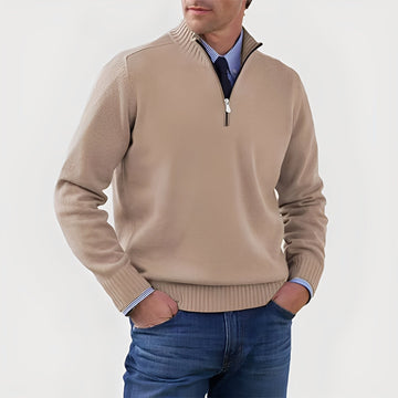 Nolan - Pull confortable avec demi-fermeture éclair