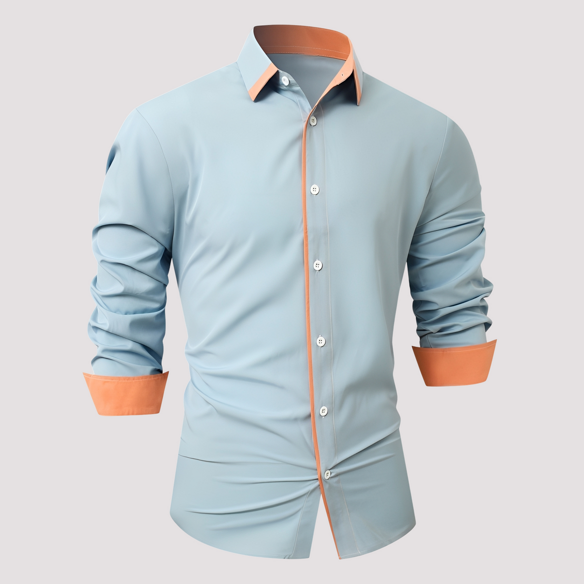 Samuel - Surchemise élégante à manches longues pour hommes