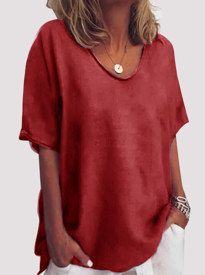 Joanne - Chemise décontractée et ample pour femmes