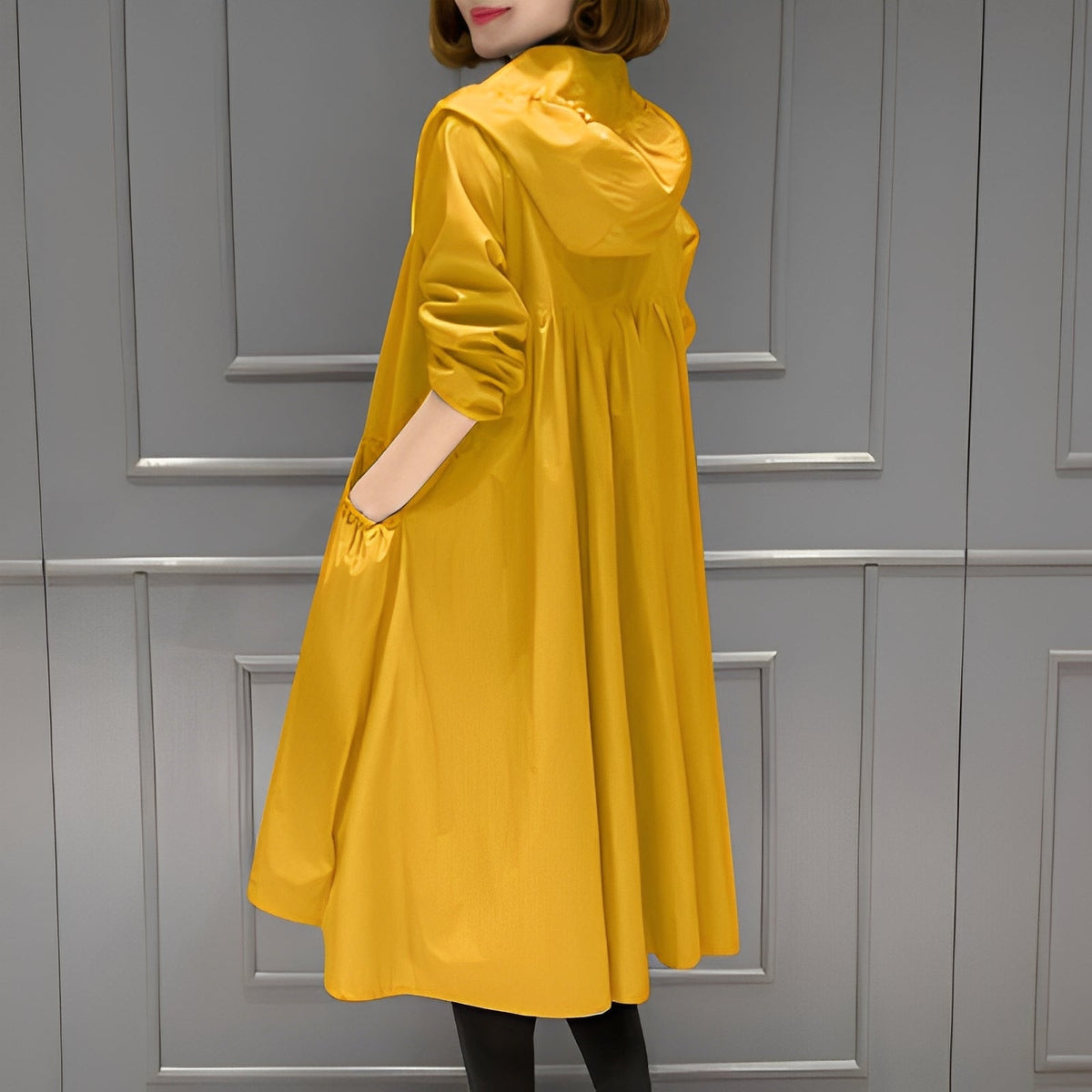 Margarette - Manteau de pluie élégant avec capuche pour femmes