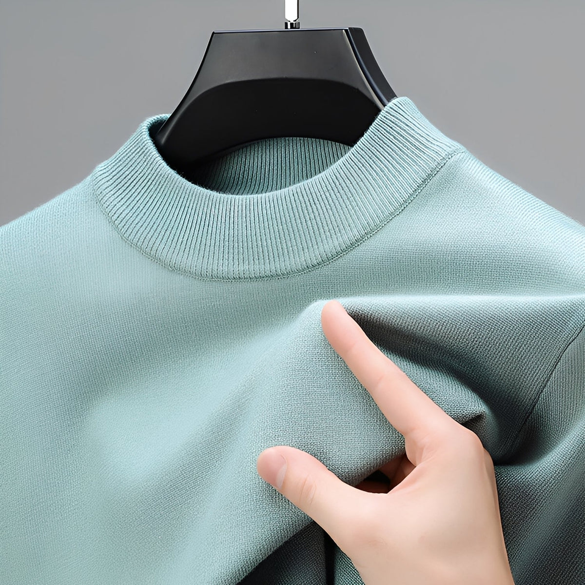 Davis - Pull décontracté avec ourlet pour hommes
