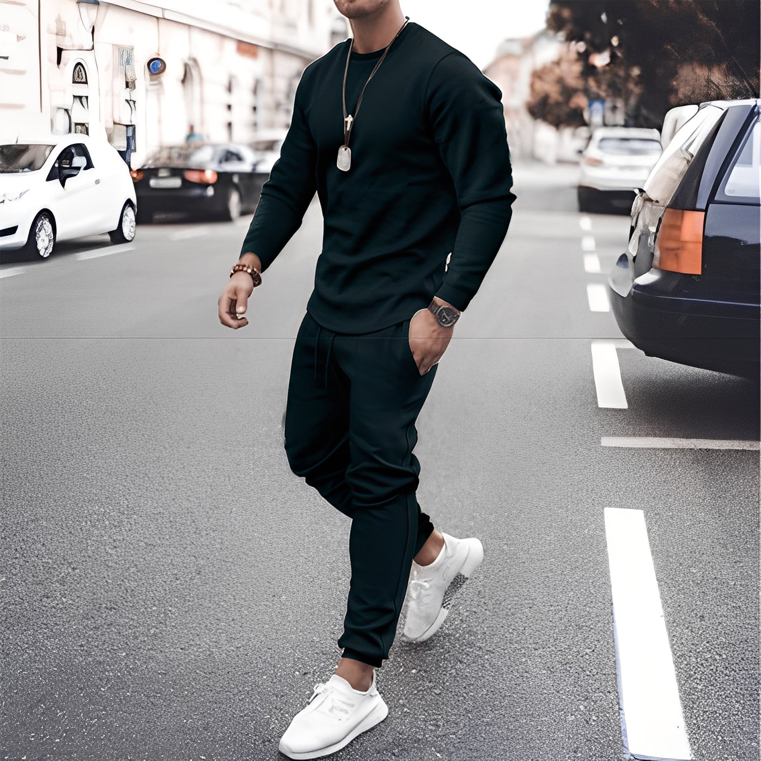Dwayne - Ensemble de pantalons moderne