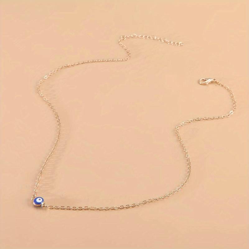 Collier vintage Œil Malin - Collier avec l'Œil Malin