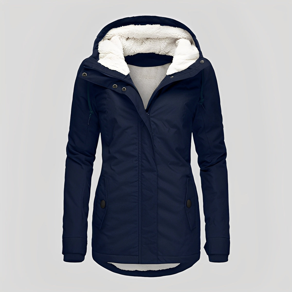 Earleen - Blouson douillet et chaud avec capuche