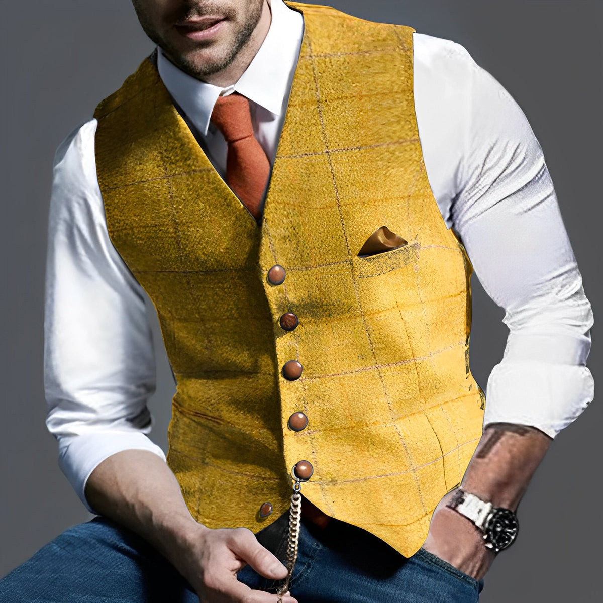 Jasper – Veste Vintage pour Hommes