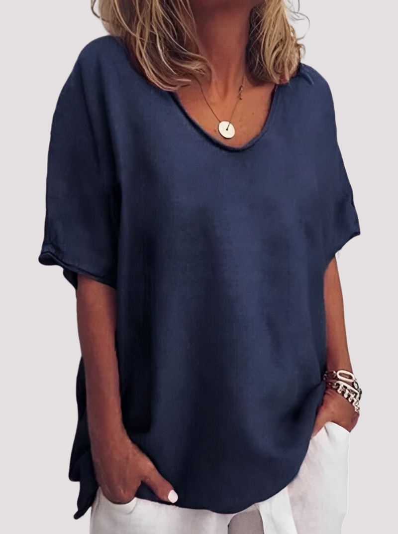 Joanne - Chemise décontractée et ample pour femmes