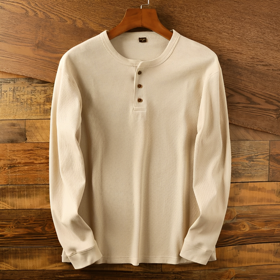 Benjie - Chemise à manches longues agréable pour homme