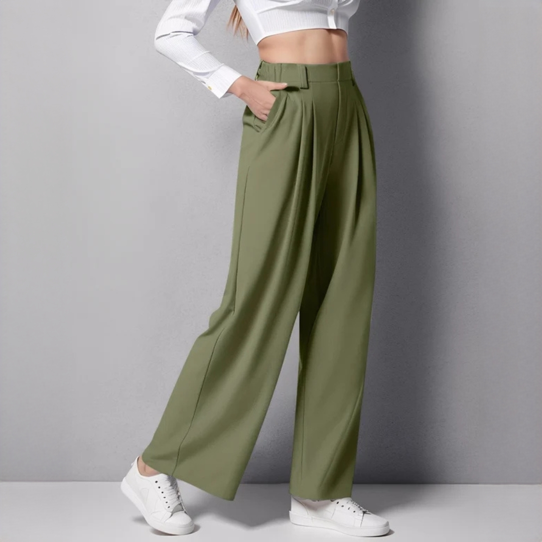 Montana - Pantalon chic à jambes larges