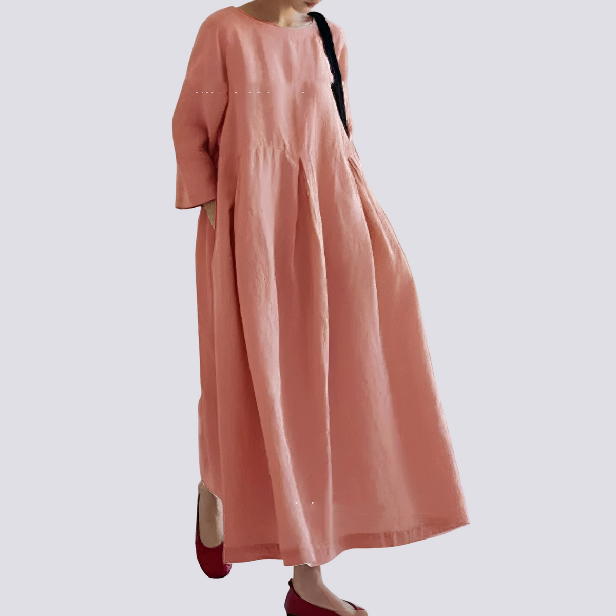 Veronica - Robe décontractée avec poches pour femmes