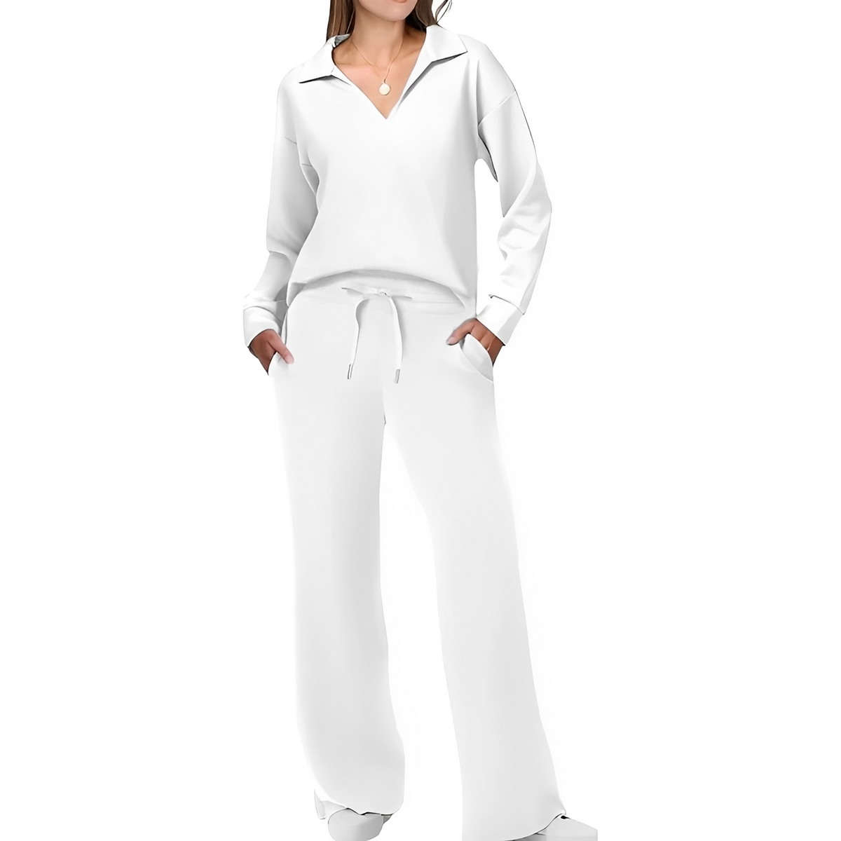 Justina - Ensemble décontracté pull et pantalon pour femmes