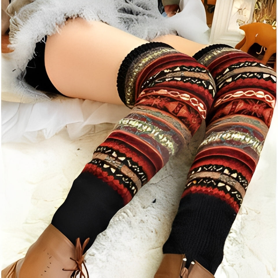 Suzanna - Chaussettes stylisées et chaudes