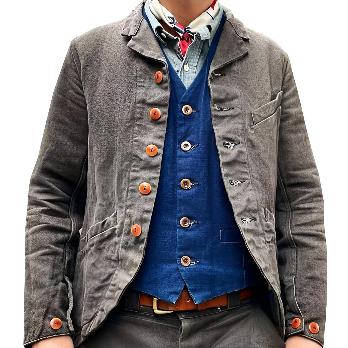 Rick - Veste décontractée à poches multiples