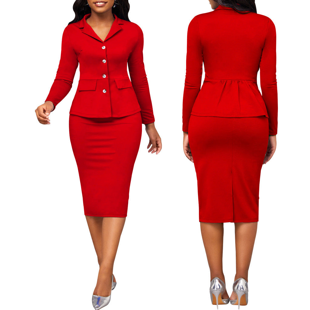 Alyssa - Costume chic en deux parties pour femmes