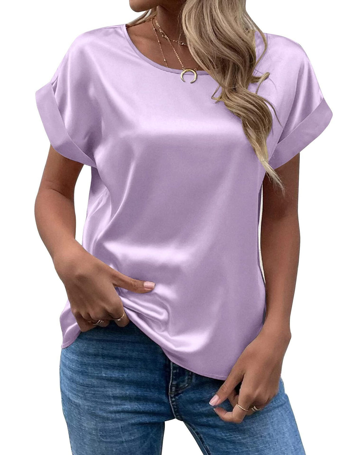 Annalise - T-shirt décontracté à manches courtes pour femmes