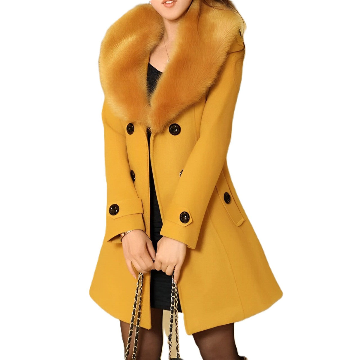 Rachel - Un manteau chaud et élégant