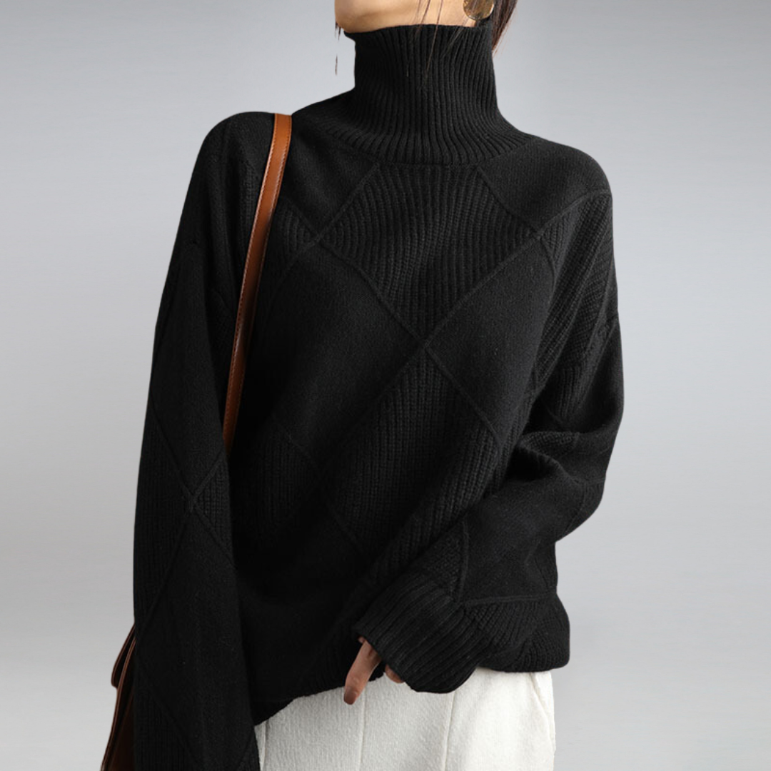 Camille - Pull à col roulé pour femmes