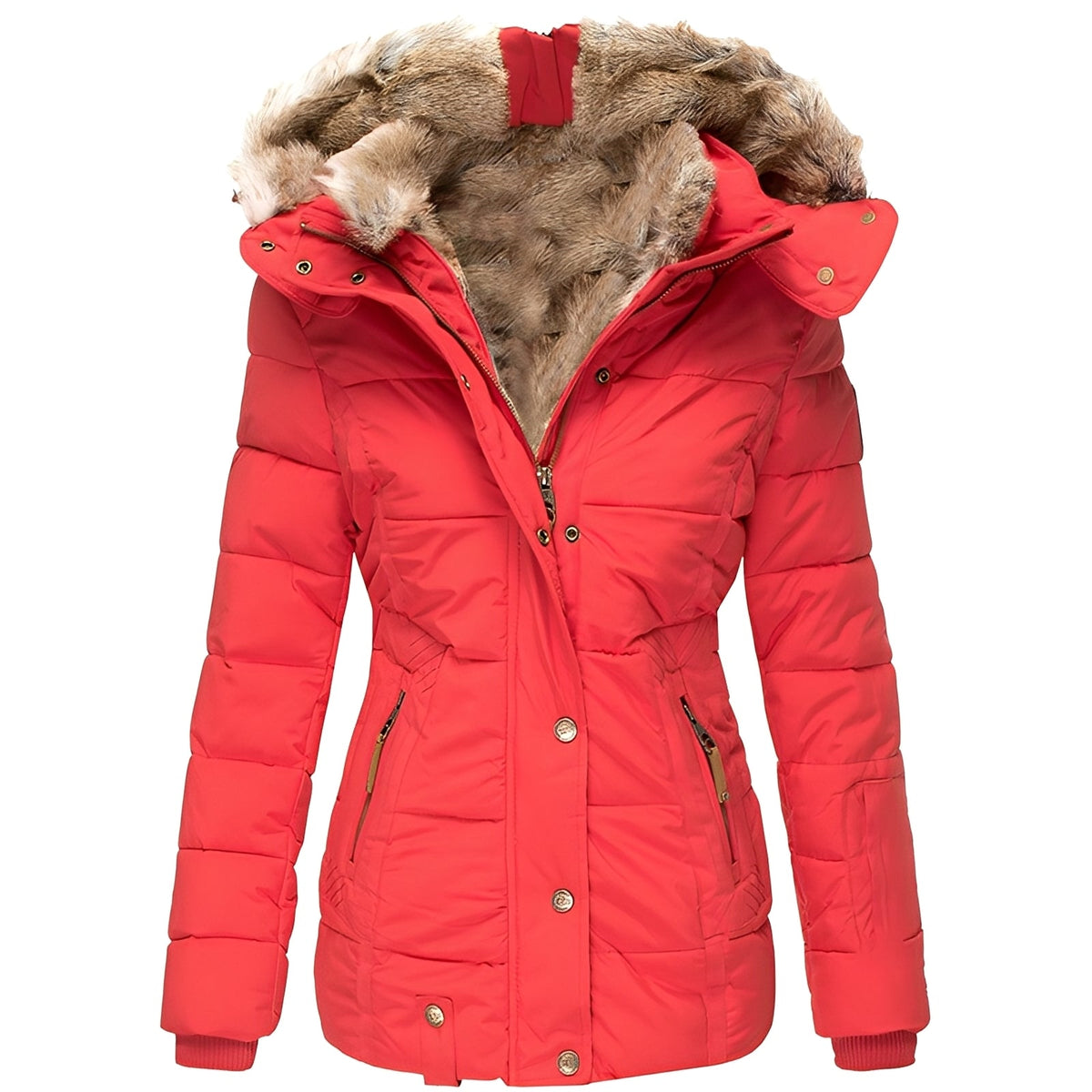 Romilly - Veste tendance et chaude avec capuche