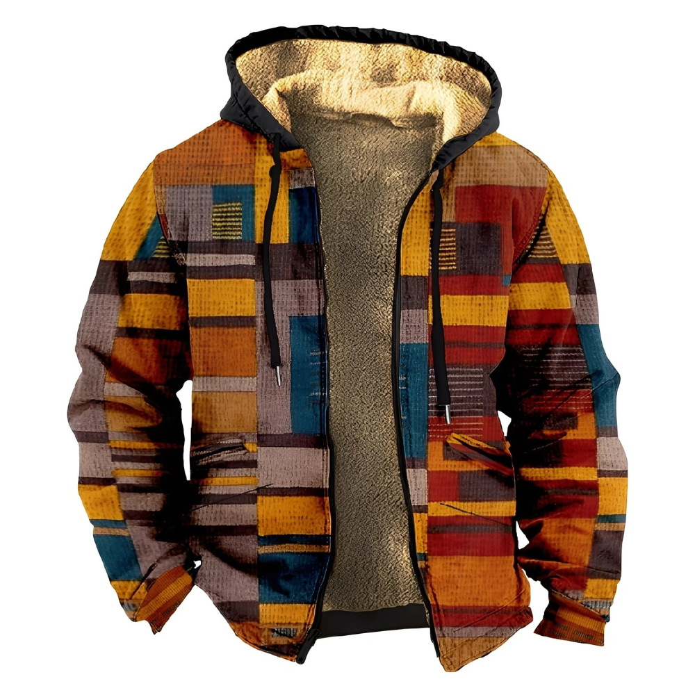 Mervin - Sweat à capuche chaud et coloré pour hommes