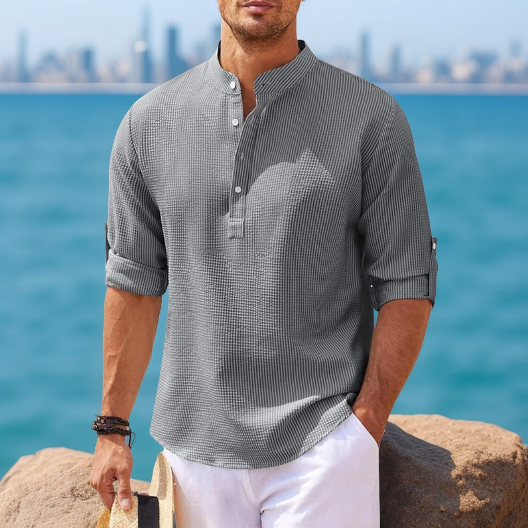 Recmar - Chemise estivale élégante pour homme