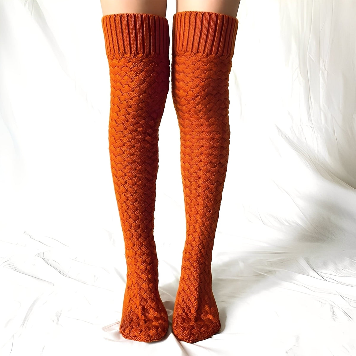 Madeline - Épaisses, chaudes chaussettes hautes pour femmes
