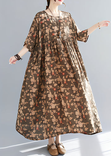 Mariam - Robe chic et ample avec ourlet large pour femmes