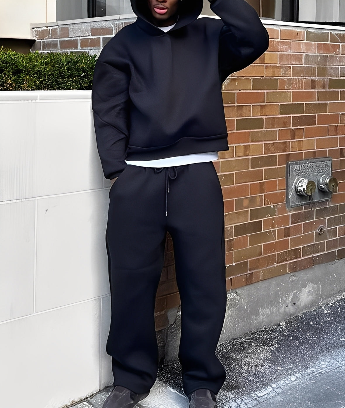 Marco - Ensemble de hoodie oversize décontracté pour hommes