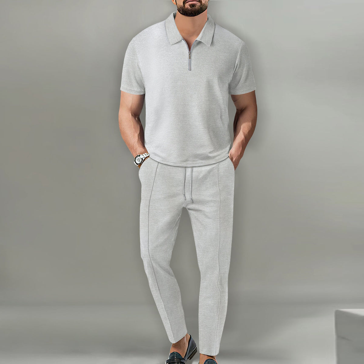 Charles - Ensemble gaufré stylé pour hommes