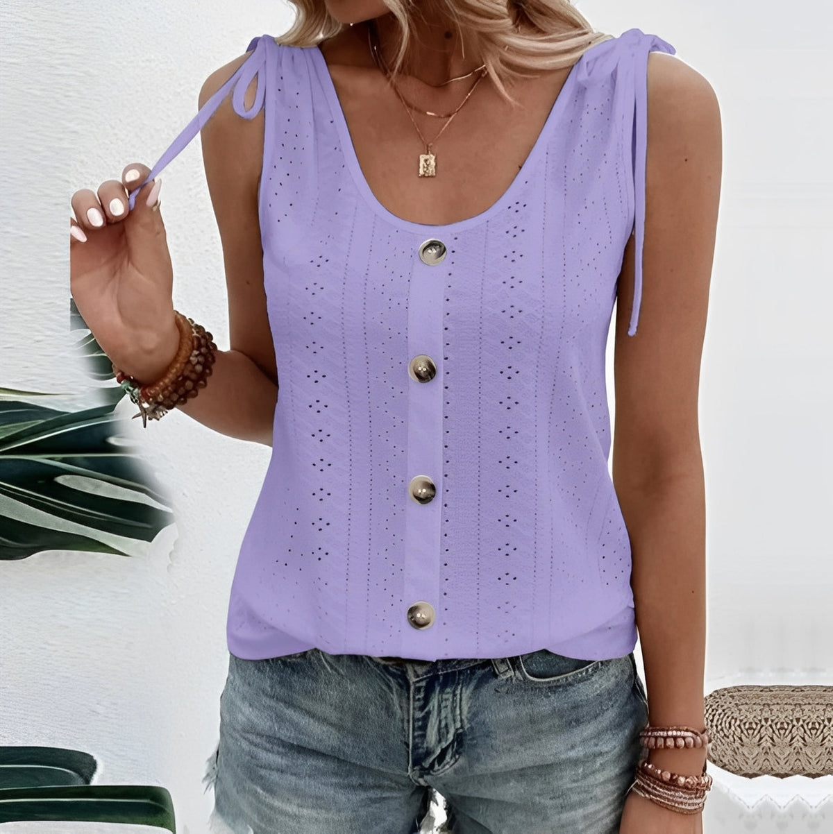 Millie - Débardeur chic sans manches pour femmes