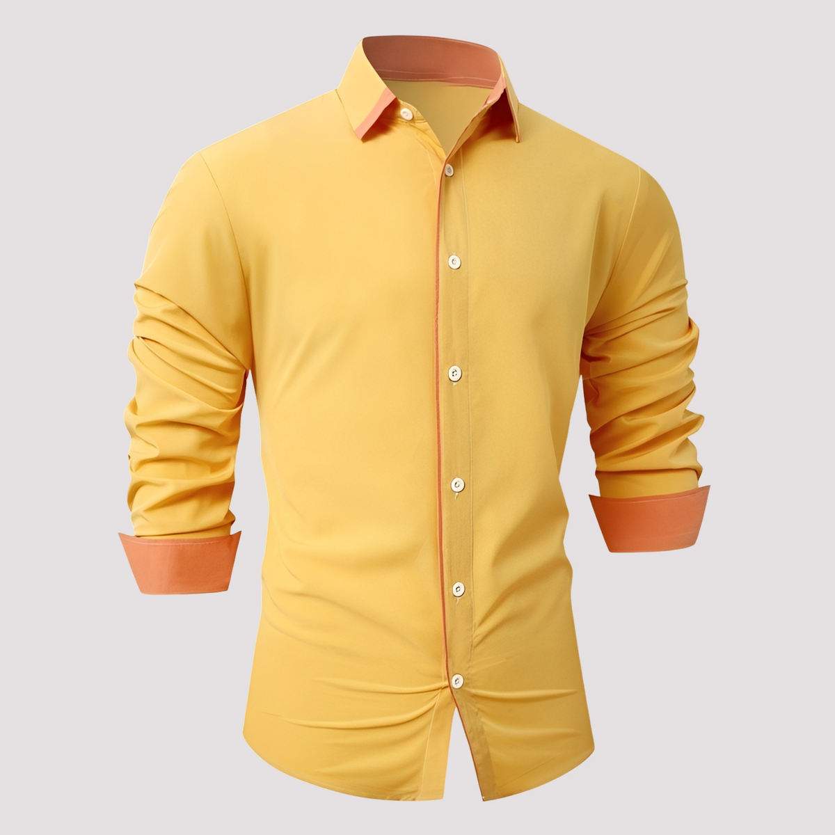 Samuel - Surchemise élégante à manches longues pour hommes